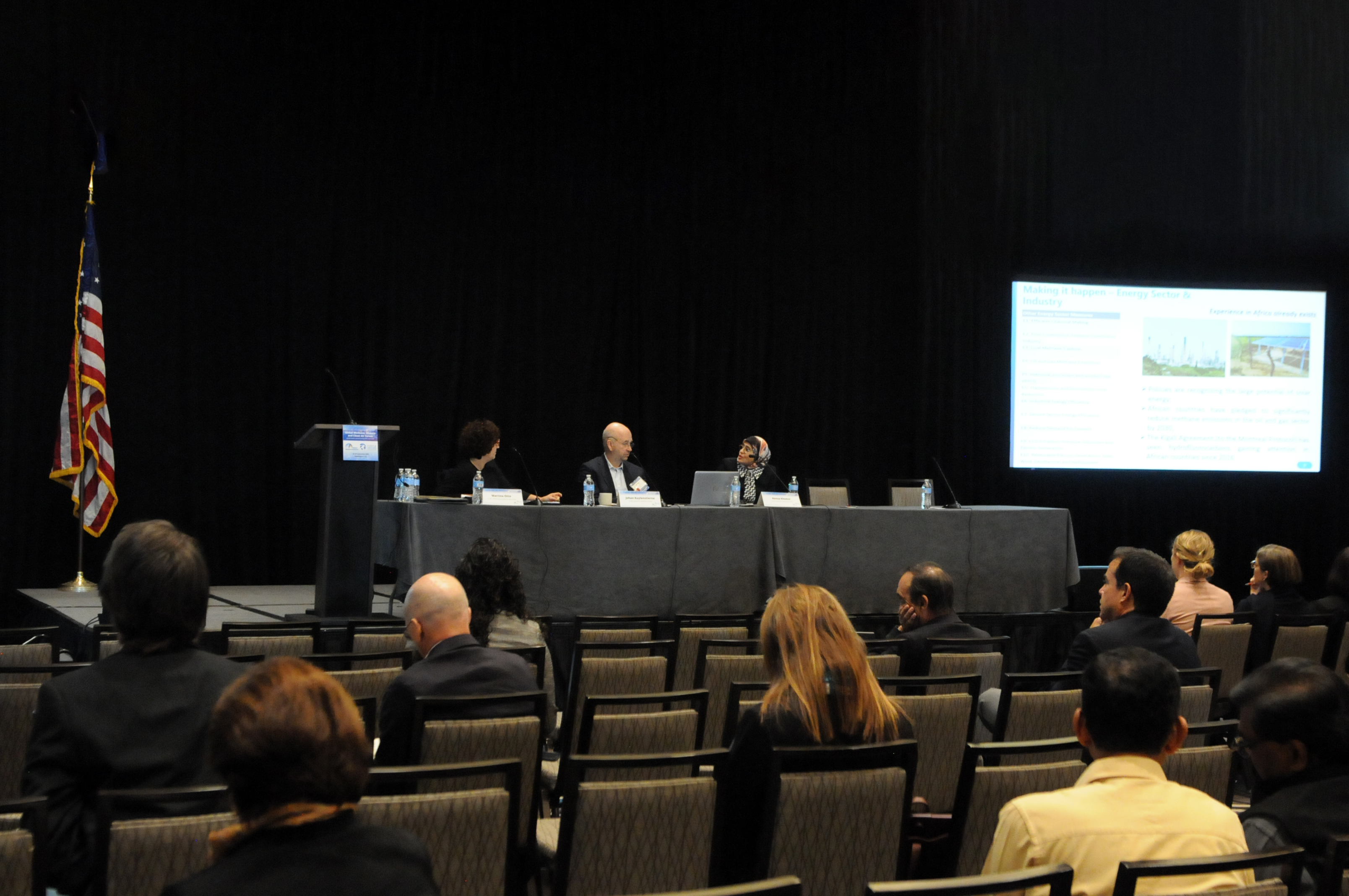 A Panel Briefs Participants On The Ccac Africa Assessment Global